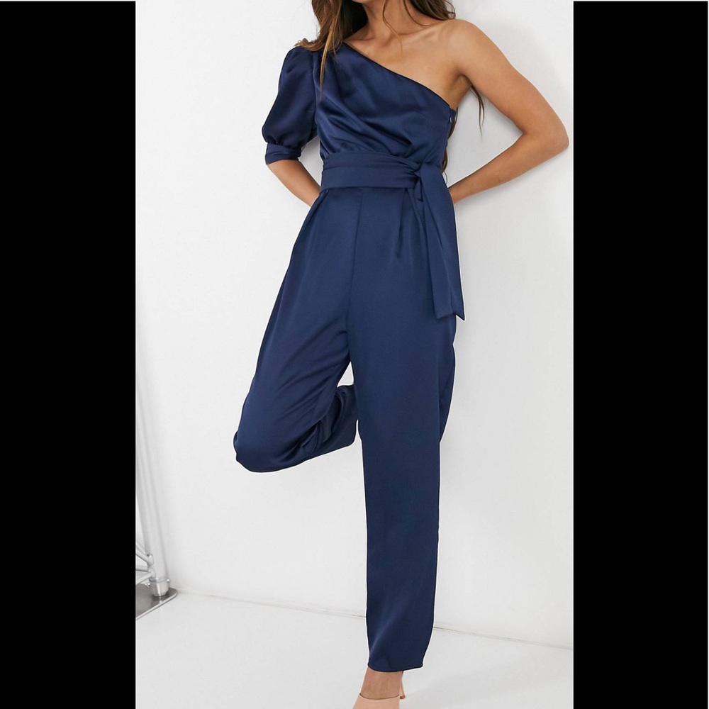 Puff Sleeve Jumpsuit